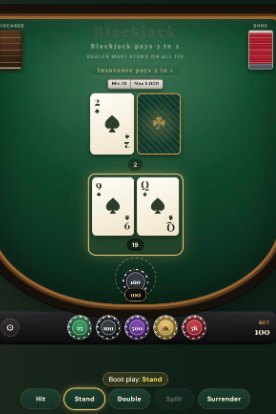 Blackjack Simulator + Trainer preview