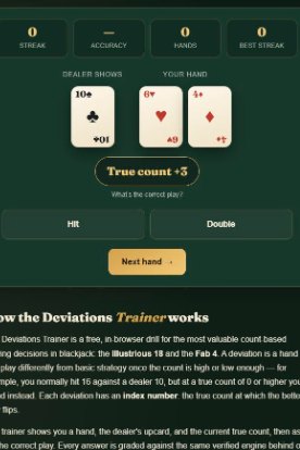Deviations Trainer preview