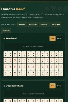 Equity Calculator preview